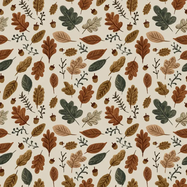Kissen Herbstblätter