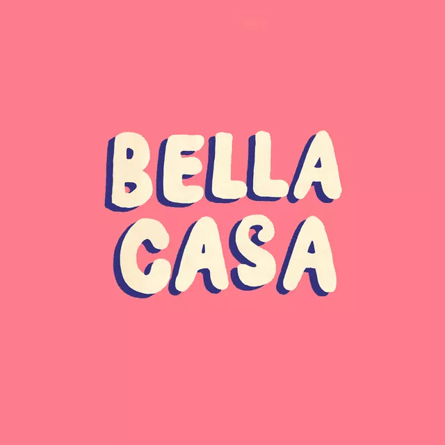 Kissen Bella Casa pink