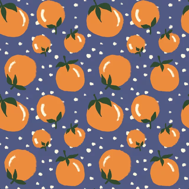 Geschirrtücher Orangen & Punkte