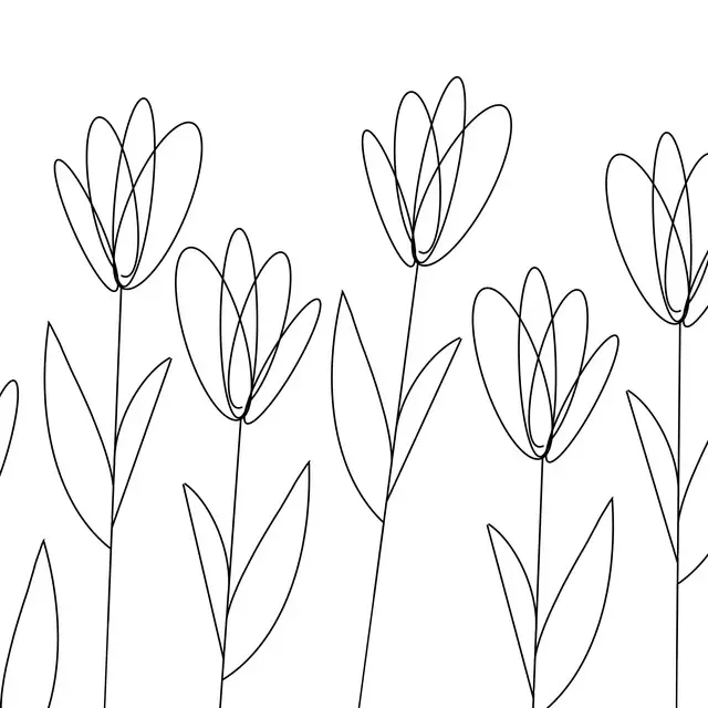 Tischset Tulpen