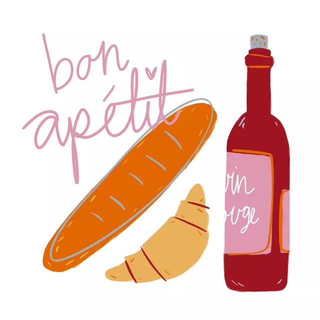 Servietten Bon apetit