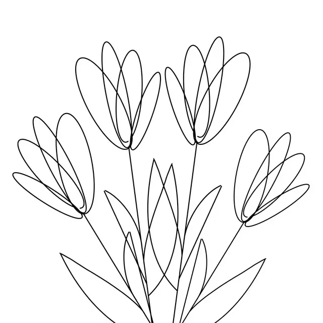 Kissen Tulpen 4