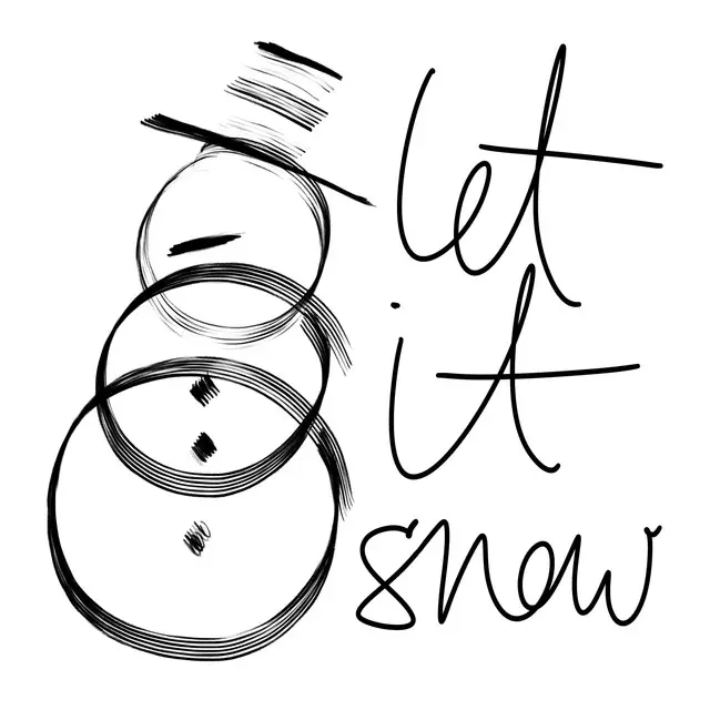 Geschirrtücher Let it snow