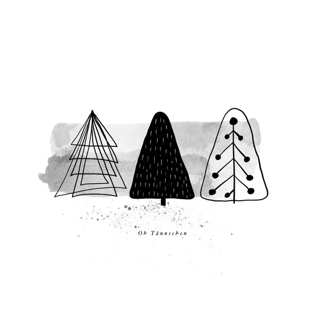 Servietten Tannenbaum no1