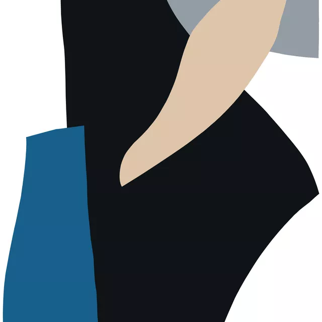 Bettwäsche Abstract paper cuts 1