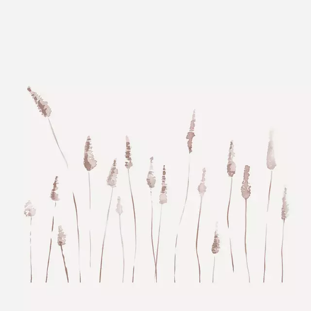Watercolor reeds