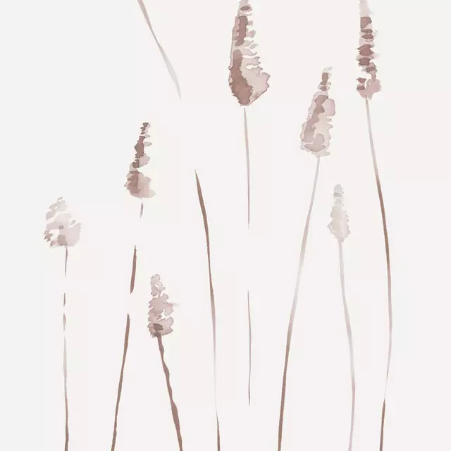 Watercolor reeds