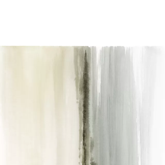 Kissen Greenish watercolor strokes