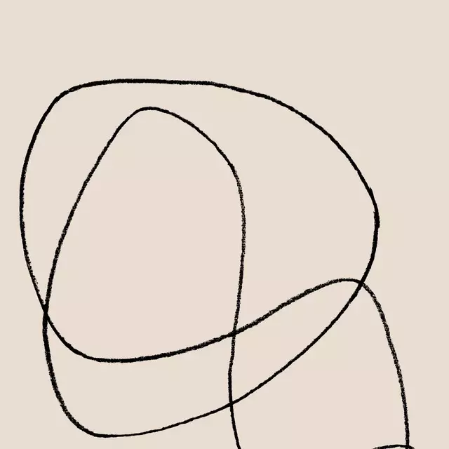 Kissen Pencil scribble 3