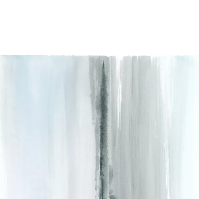 Bettwäsche Bluish watercolor strokes