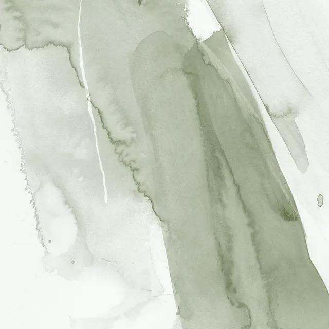 Dekovorhang Brush strokes warm tones 1 Brush strokes green tones 1