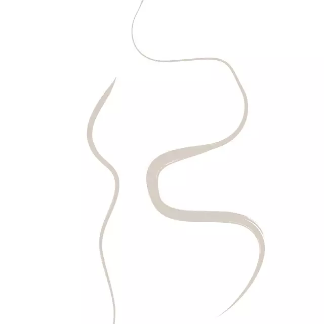 Tischset Ink Strokes 1 Beige