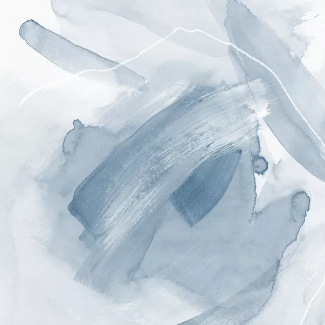 Brush strokes blue tones 2