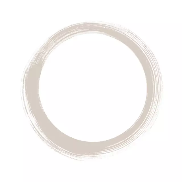 Tischset Zen Circle Beige