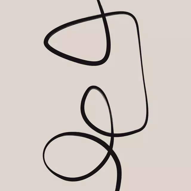 Servietten Ink Strokes 3 Beige And Black