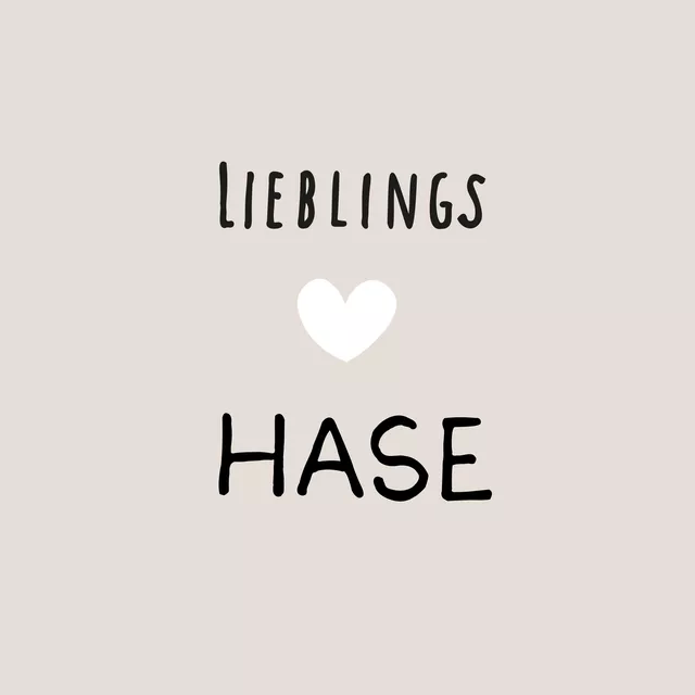 Geschirrtücher Lieblings Hase Beige