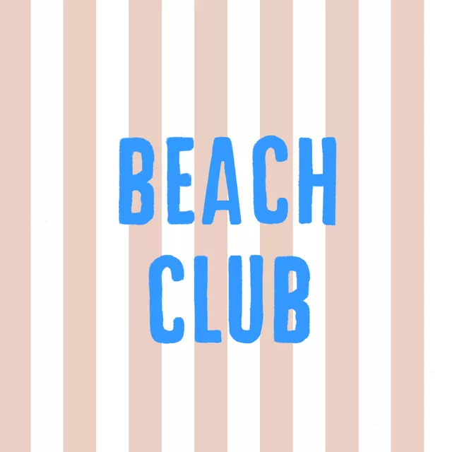 Beach Club Streifen Beige
