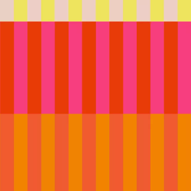 Streifen Pink Orange Rot