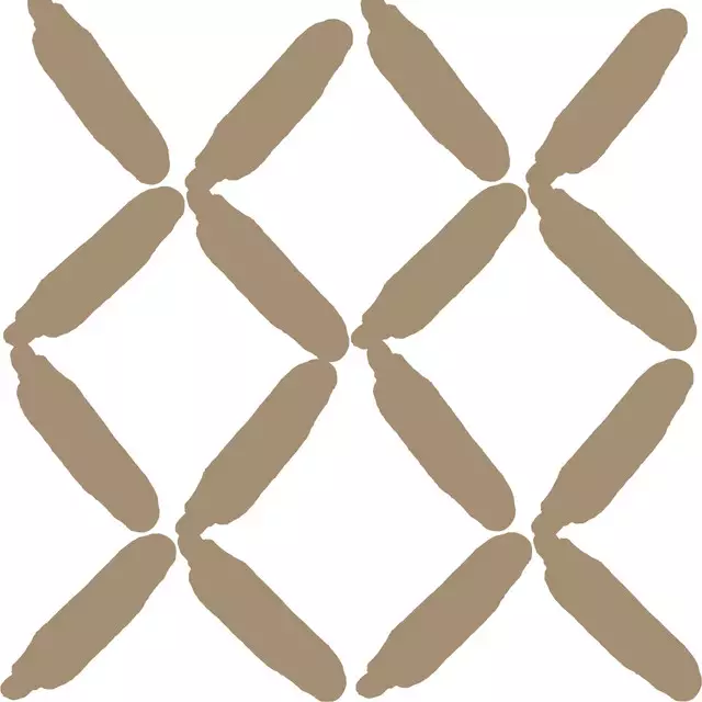 Sitzkissen Kreuzstich Naturbeige