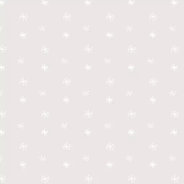 Schneeflocken zart-beige