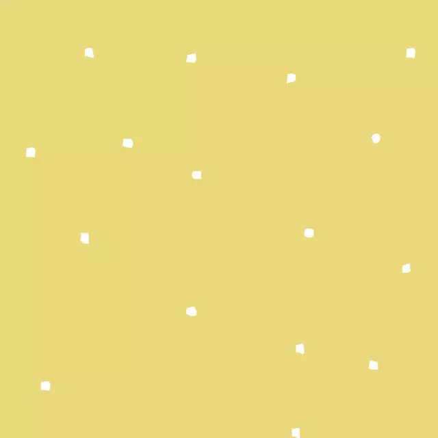 Salz Punkte Limone Gelb