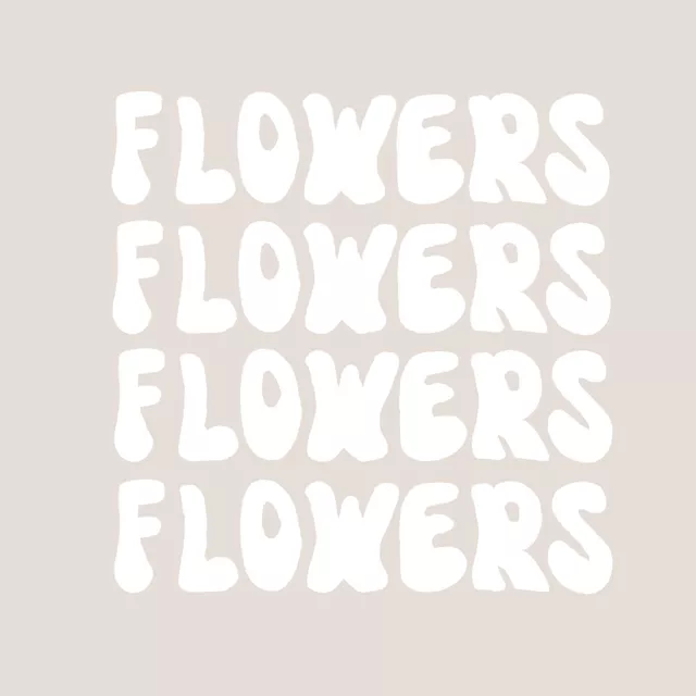 Servietten Flowers Weiß Auf Beige