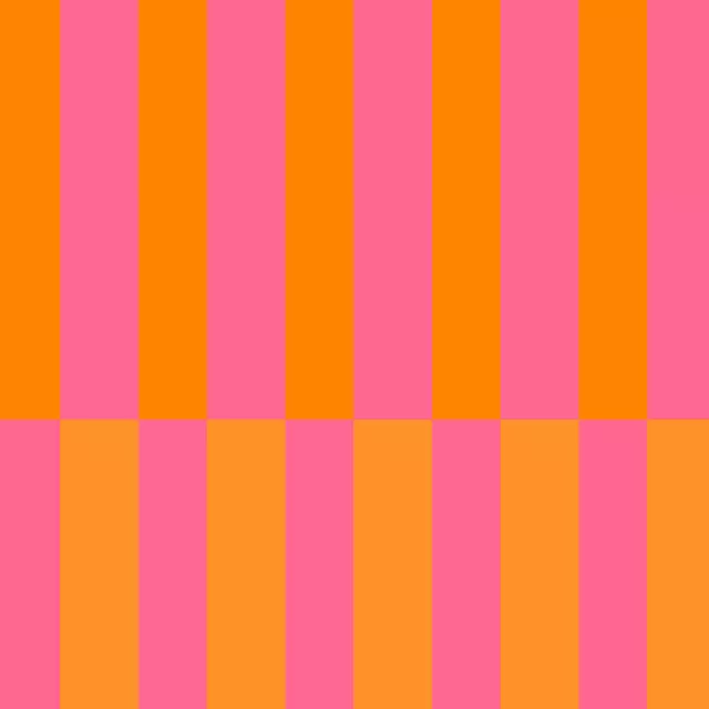 Tischdecke Streifen Sommerpink Orange