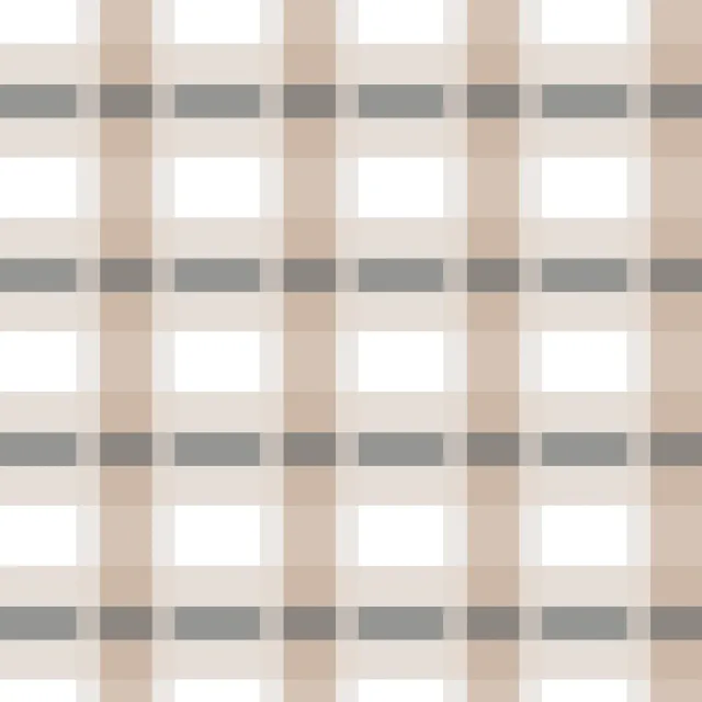 Dekovorhang Karo Beige Grau