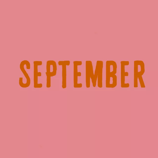 Kissen September Pink Orange