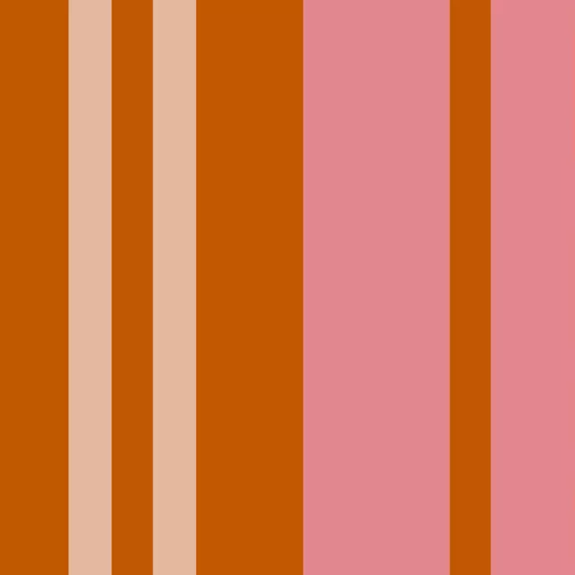 Kissen Vertikale Streifen Pink Orange