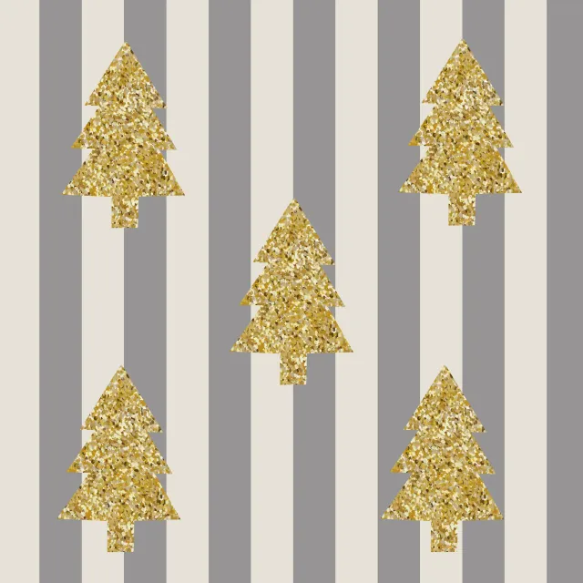 Kissen Gold Grau