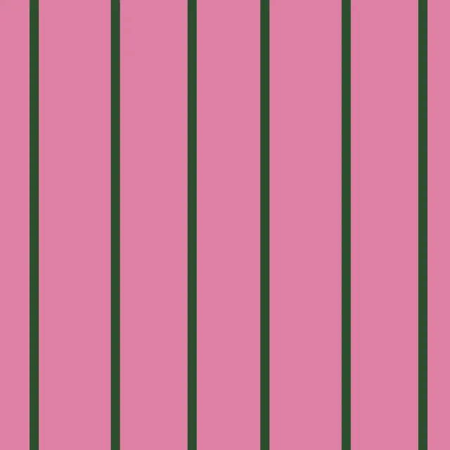 Kissen Dünne Streifen Grün Auf Pink