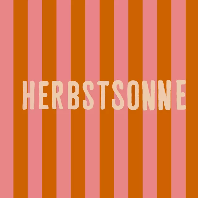 Geschirrtücher Herbstsonne Streifen Pink