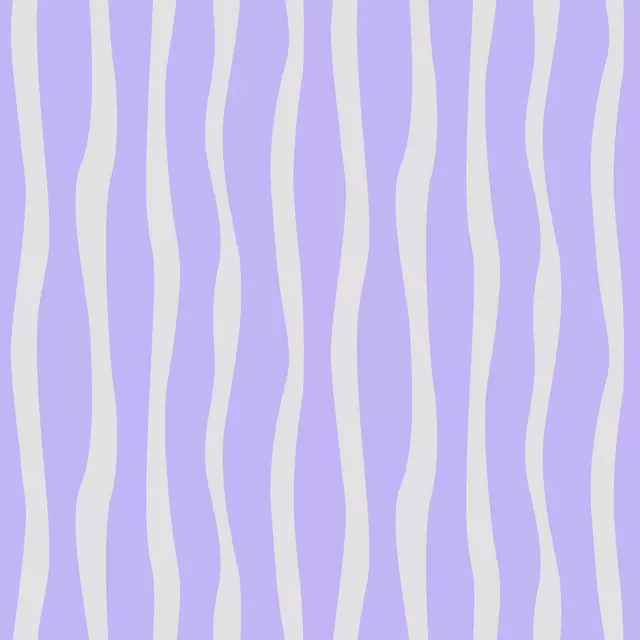 Tischset Wavy Lines lila