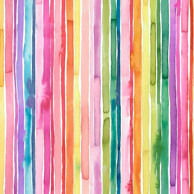 Kissen Colorful Stripes Vertical