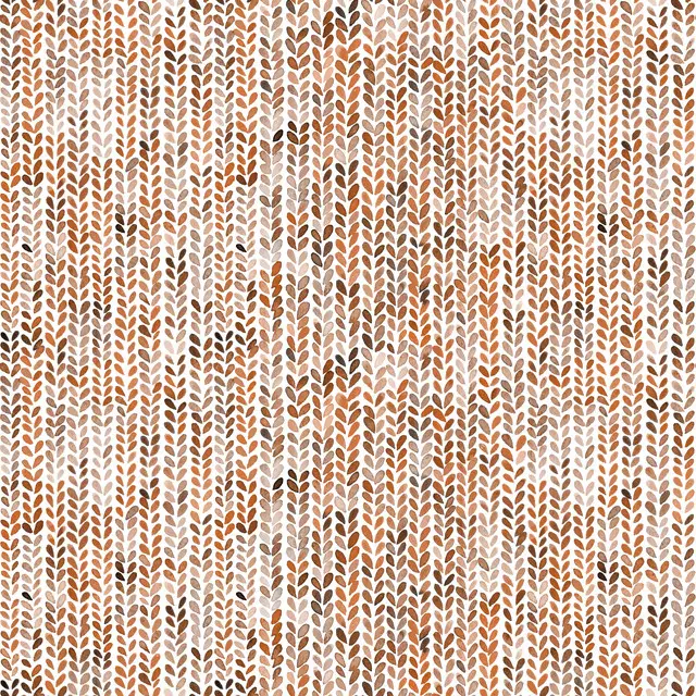 Tischläufer Knitting texture Terracotta