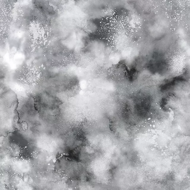 Kissen Marble Smoky Watercolor Gray