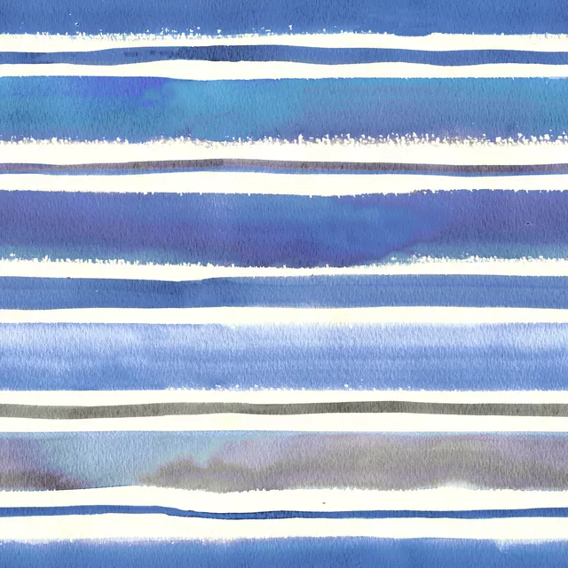 Bettwäsche Sea Stripes Ocean blue
