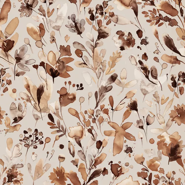 Kissen Rustic Wild Grasses Terracotta