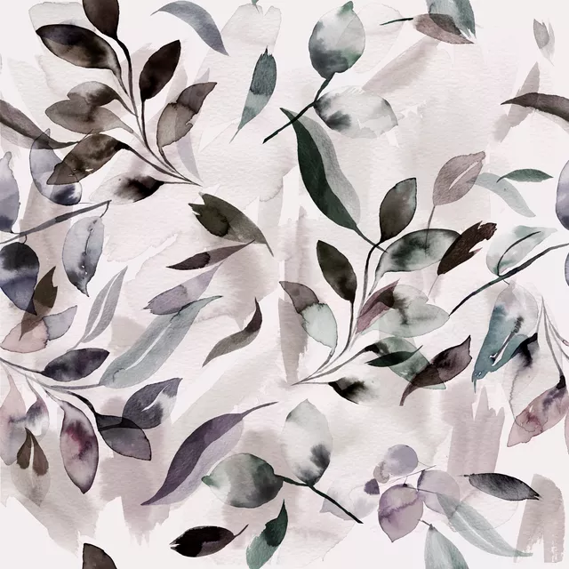 Bodenkissen Watery Leaves Organic Rustic