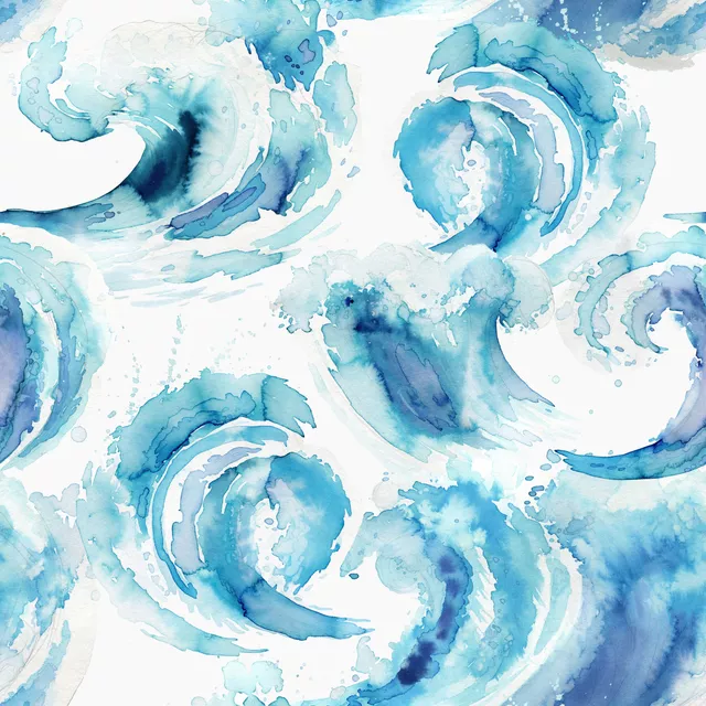 Kissen Meer Wellen Ozean Blau