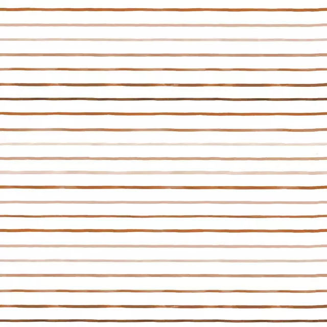 Tischset Marker Stripes Terracotta
