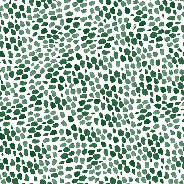 Kissen Dots Speckled Winter Green