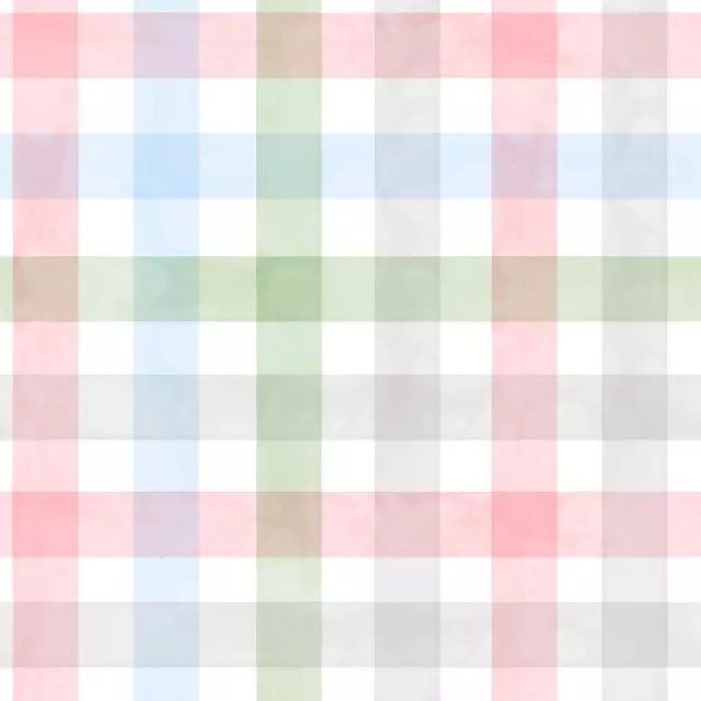 Bettwäsche Gingham Frühling Pastell