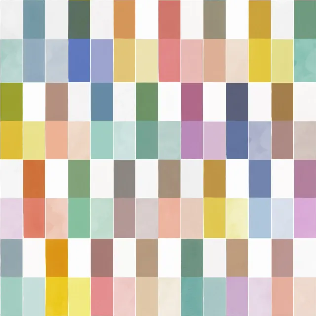 Bettwäsche Modern Fliesen Geometric Bunt