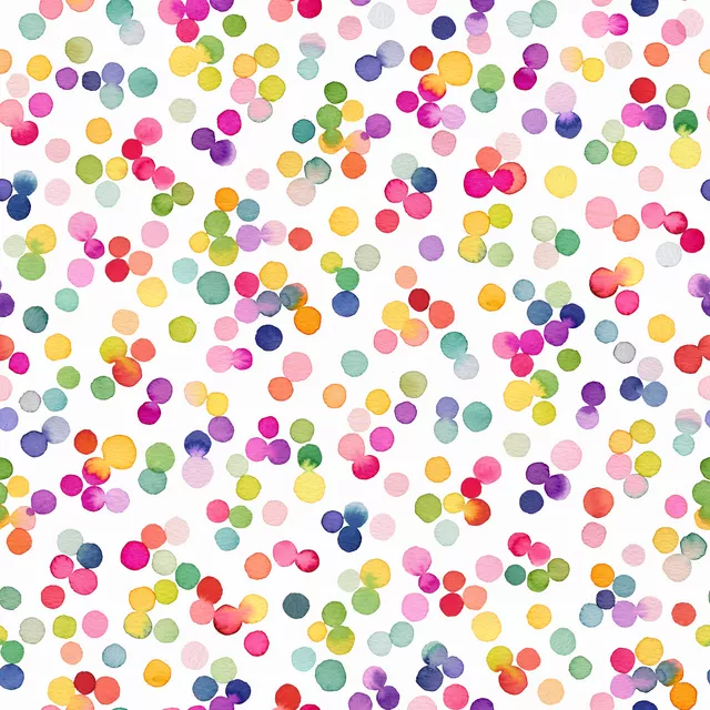 Confetti Punkte Bunt Fest