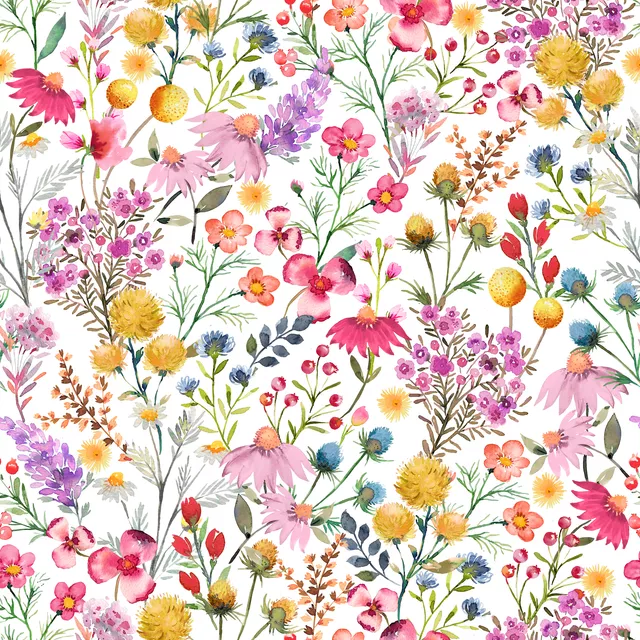 Tischläufer Delicate Botanical Watercolor