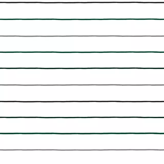 Dekovorhang Cozy Stripes Green