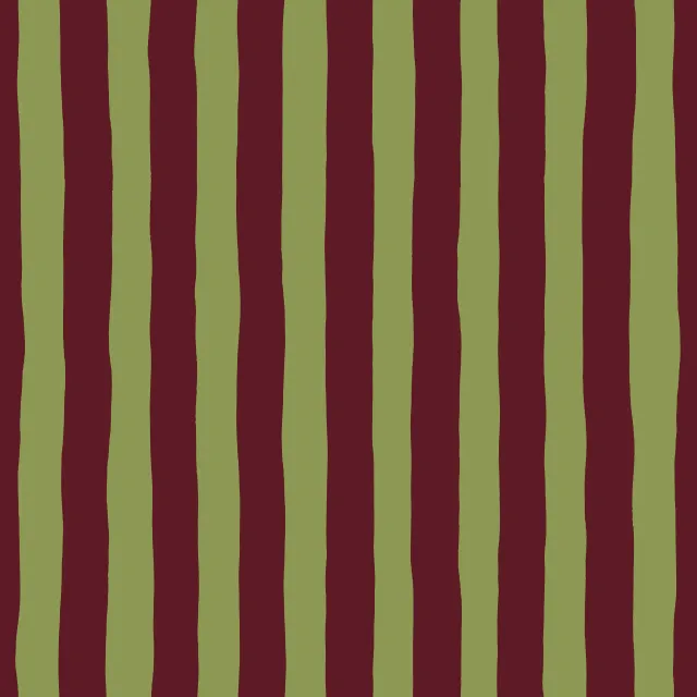 Bodenkissen Savanne Stripes Olive Burgundy