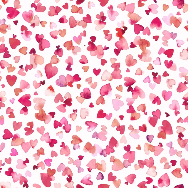 Kissen Valentin Herzen Rosa